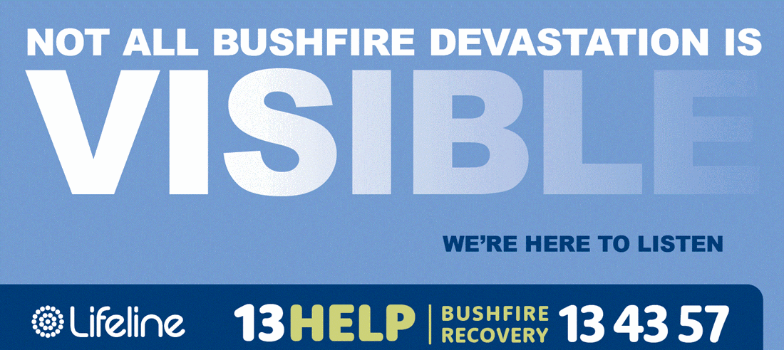 Not all bushfire devastation is visible