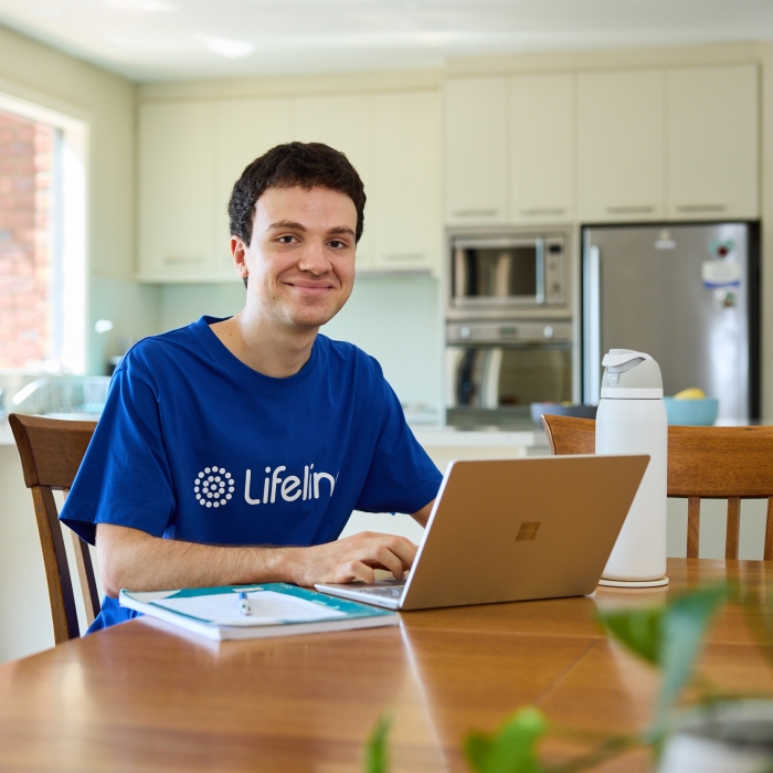 Crisis Supporter at home