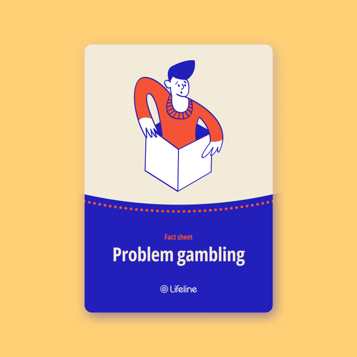Fact sheet – Problem gambling