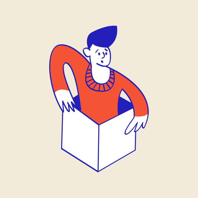 Illustrations – Problem gambling – Beige