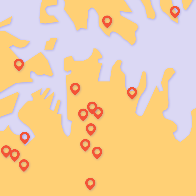 Graphic map – Sydney