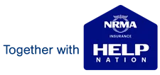 The logo for NRMA's "Help Nation" initiative